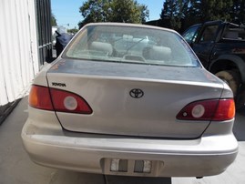 2001 TOYOTA COROLLA CE BEIGE 1.8L AT Z17900